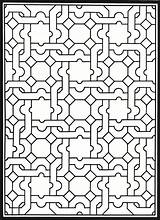 Coloring Pages Book Doverpublications Geometric Color Publications Dover Mosaic Printable Glass Stained Patterns Welcome Sheets Adult Pattern Colouring Haven Creative sketch template