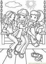 Holly Hobbie Coloring Pages Printable Color Cartoons sketch template