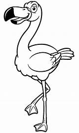 Flamingos Molde Poplembrancinhas sketch template