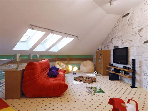 small attic room design ideas