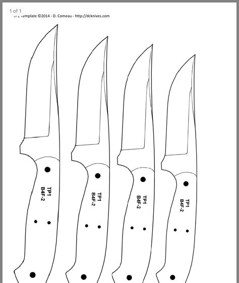 pin  philip thomas  knives knife patterns handmade knives knife