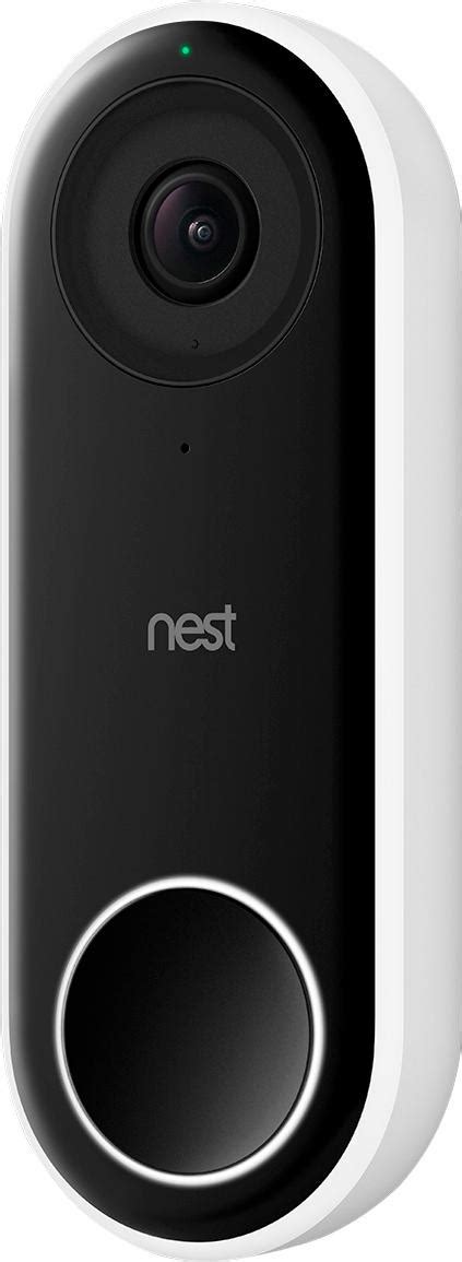 buy google nest doorbell wired smart wi fi video doorbell ncus