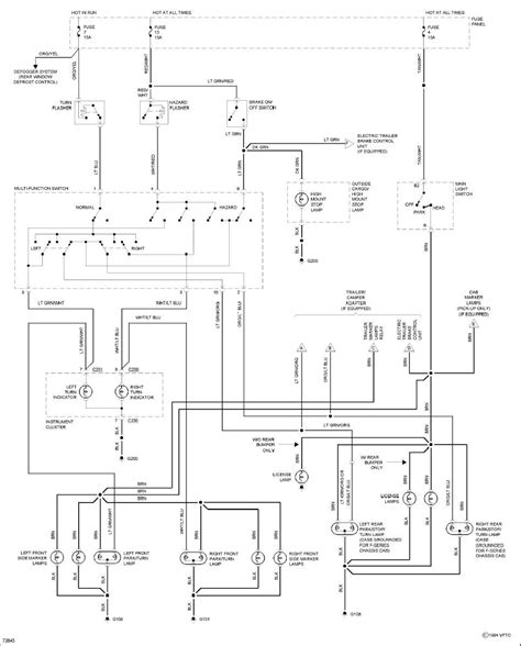 ford   wiring diagram qa   brake light circuit