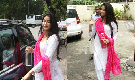 jhanvi kapoor teaches how to carry bandhani with grace view pics