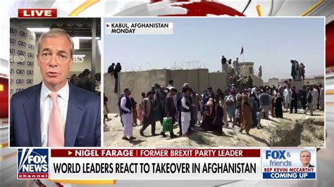 brexit leader slams biden  afghanistan withdrawal total failure  leadership fox news video