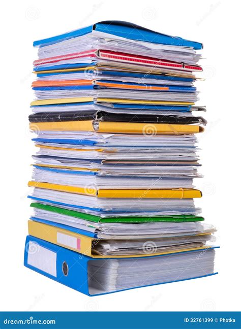 big stack  paper stock image image  stack business