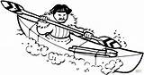 Kayak Esquimal Eskimo Ausmalbilder Cazador Kanufahrer Inuit Ausmalbild Weite Malvorlage Piragua Remo Imprimir Chasseur Weitere sketch template