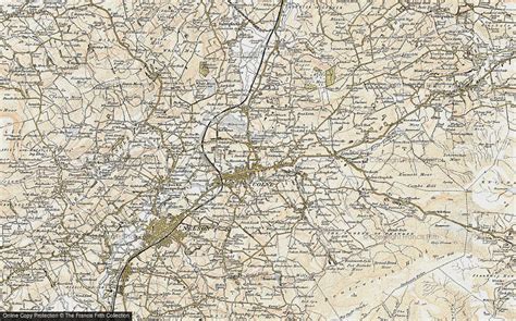 maps  colne lancashire francis frith
