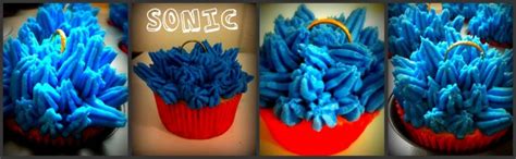 sonic  hedgehog cupcakes cakecentralcom
