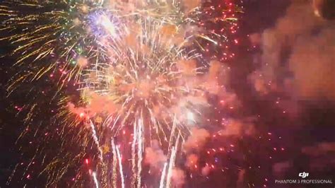 drone captures fireworks    angle chicago tribune