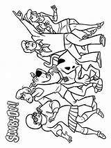 Doo Scooby Coloring Pages Printable sketch template