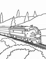 Train Coloring Pages Trains Railroad Freight Drawing Color Csx Real Model Caboose Bnsf Awesome Printable Colorluna Track Passenger Template Getdrawings sketch template