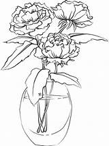 Coloring Peony Flower Pages Flowers Recommended sketch template