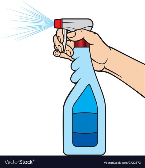 cleaning spray bottle royalty  vector image