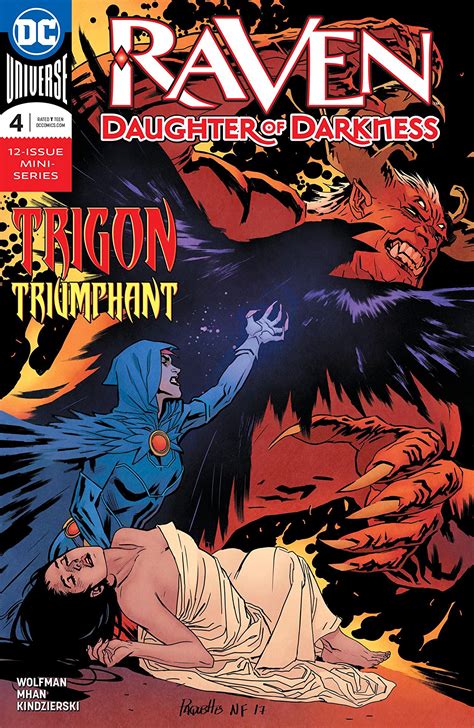raven daughter of darkness vol 1 4 dc database fandom powered by wikia