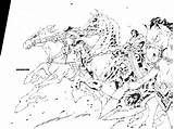 Horsemen Apocalypse Strife Darksiders Fury Featuring sketch template