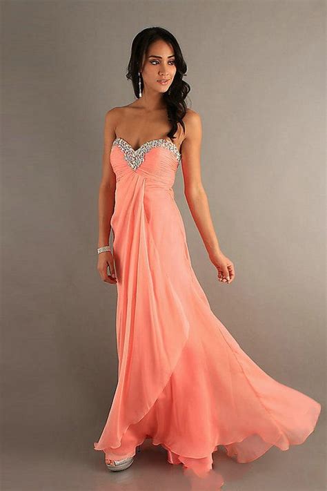 ღ♥♥ღ Fashion Is Life ღ♥♥ღ Pink Color Long Prom Wedding Dress Dresses