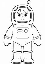 Astronaut Coloring Pages Kids Wonder sketch template