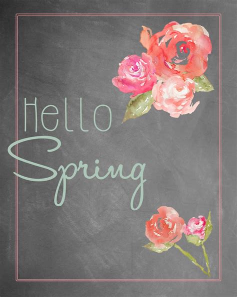 ten beautiful  spring printables  thrifty decor chick