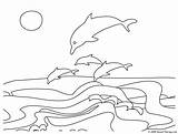 Beach Coloring Pages Exotic Color sketch template