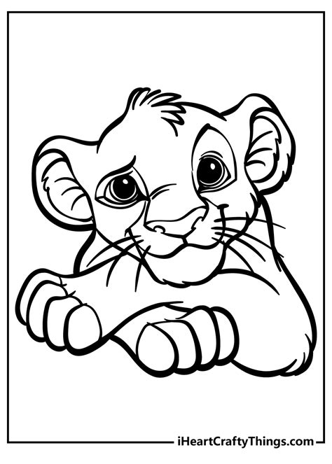 lion king printable coloring pages home design ideas