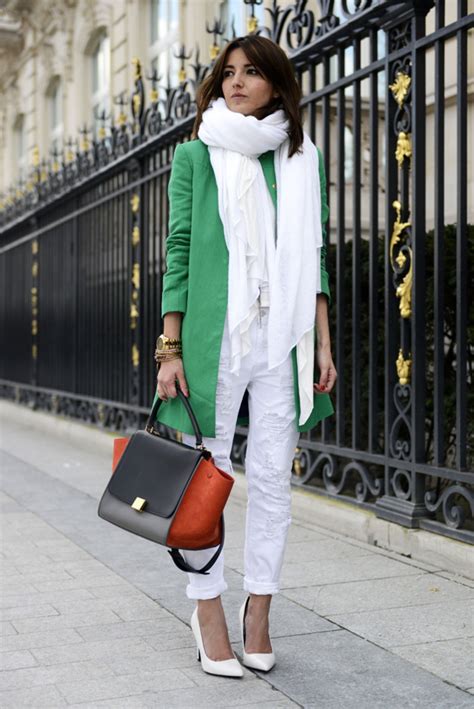 10 Ways To Wear White Jeans All Winter Long Glamour