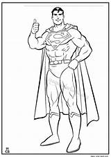 Coloring Superman Pages Superhero Printable Color Choose Board Kids Colouring sketch template