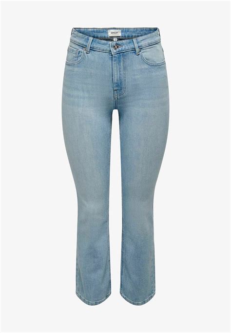 only flared jeans light blue denim light blue denim zalando de