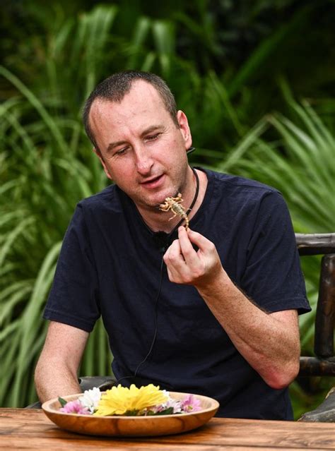 i m a celeb s andy whyment chokes on testicles and crocodile anus in