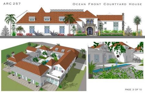 mexican house floor plans images courtyard house plans courtyard house pool house plans