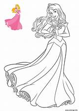 Coloriage Aurore Princesse Dessin Imprimer Imprimé sketch template