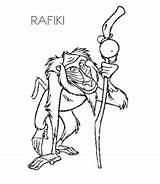 Rafiki sketch template