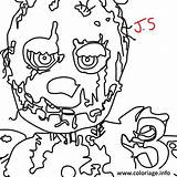 Fnaf Freddy Coloriage Pages Freddys sketch template