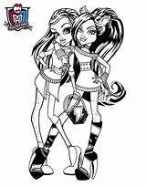 Coloring Frankie Monster Pages High Stein Clawdeen Draculaura Wolf Para Colorear Color Print Dibujos Dibujo Kids Choose Board Hellokids Girls sketch template
