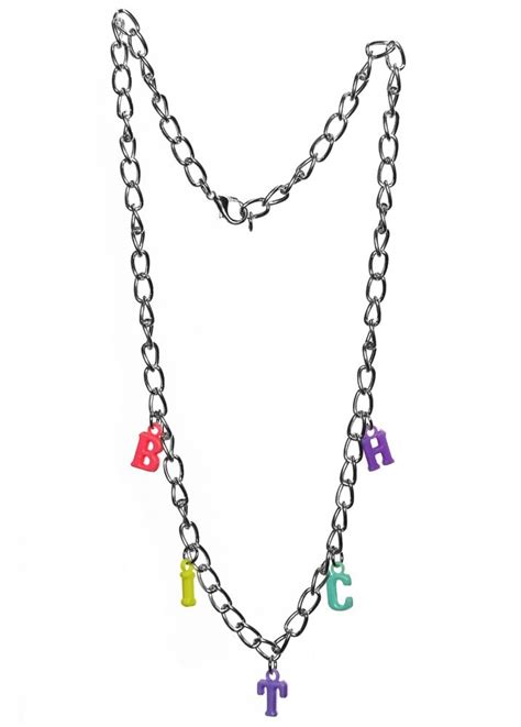 Bitch Candy Charm Necklace Attitude Clothing Co