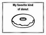 Donuts Coloring sketch template