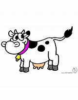 Mucca Mucche Disegnidacolorareonline Colorati Colorato Disegnare Personaggi Articolo sketch template