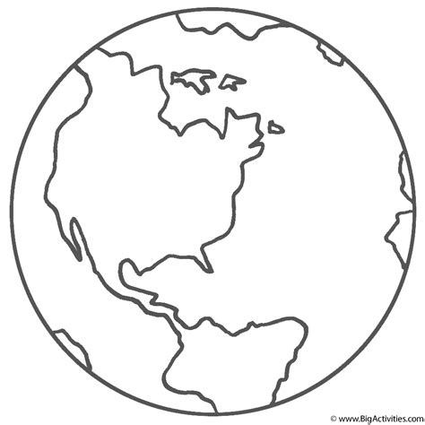 planet earth  title coloring page space