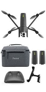 parrot drone anafi telecommande skycontroller  drone avec pivot  hdr pivotant