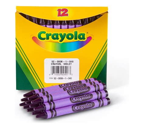 purple bulk crayons  count crayolacom crayola