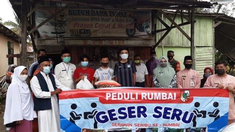program geserseru kecamatan rumbai  dukungan   pihak kanal sumatera