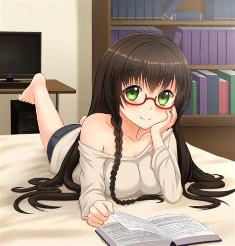 ecchi anime erotic and sexy anime girls schoolgirls with tits glasses cutie nice cute