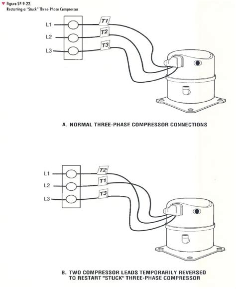 diagram  phase hvac compressor wiring diagram mydiagramonline