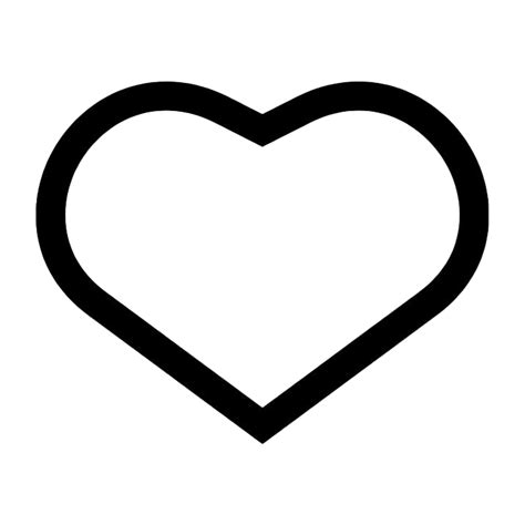 black heart symbol transparent png