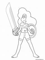 Stevonnie sketch template