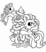 Pony Coloring Little Pages Girls Poni Print Old Year sketch template