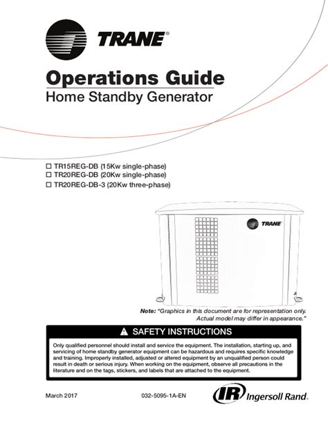 trane trreg db  trreg db trreg db user manual