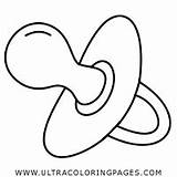 Pacifier Ultracoloringpages sketch template