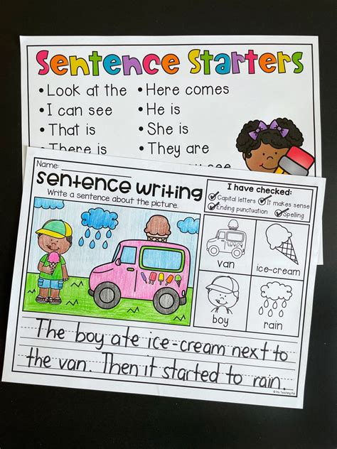 sentence writing worksheets   writing worksheets sentence