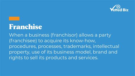 franchise definition franchise meaning reviewed vetted biz
